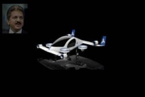 electric flying taxi iit madras anand mahindra