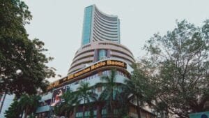 sensex falls