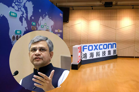 Foxconn Ashwini Vaishnaw
