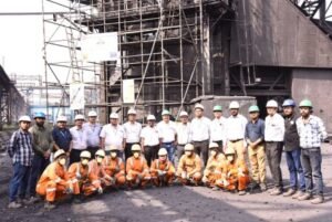 Innovative scaffolding solution RSP blast furnance