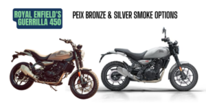 Royal Enfield Guerrilla 450 Peix Bronze Silver Smoke