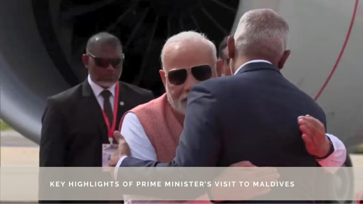 PM Modi visit to Maldives