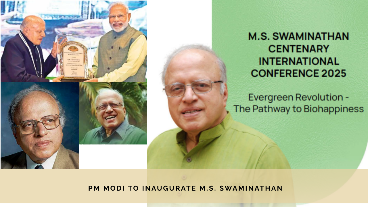 PM-Modi-Inaugurate-M.S.-Swaminathan-Centenary-Conference